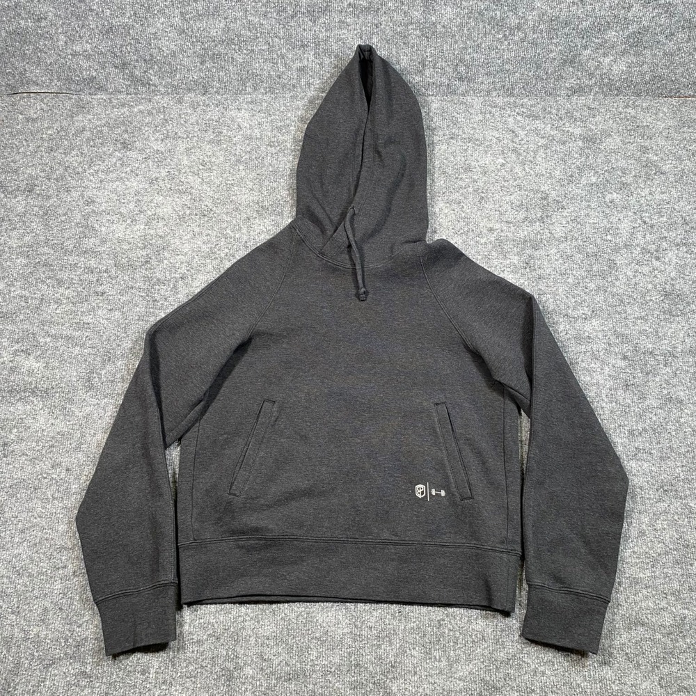 Born Primitive Mens Medium Charcoal Grey Pullover Hoodie Training Gym Sweatshirt